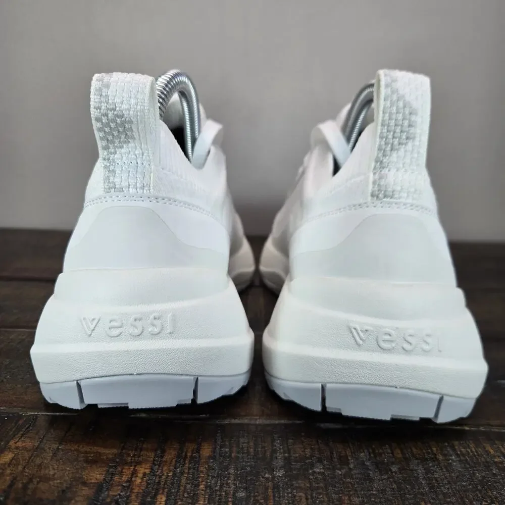Vessi Stormburst Lowtop Womens Size 8 Waterproof Shoes Sneakers Hiking White